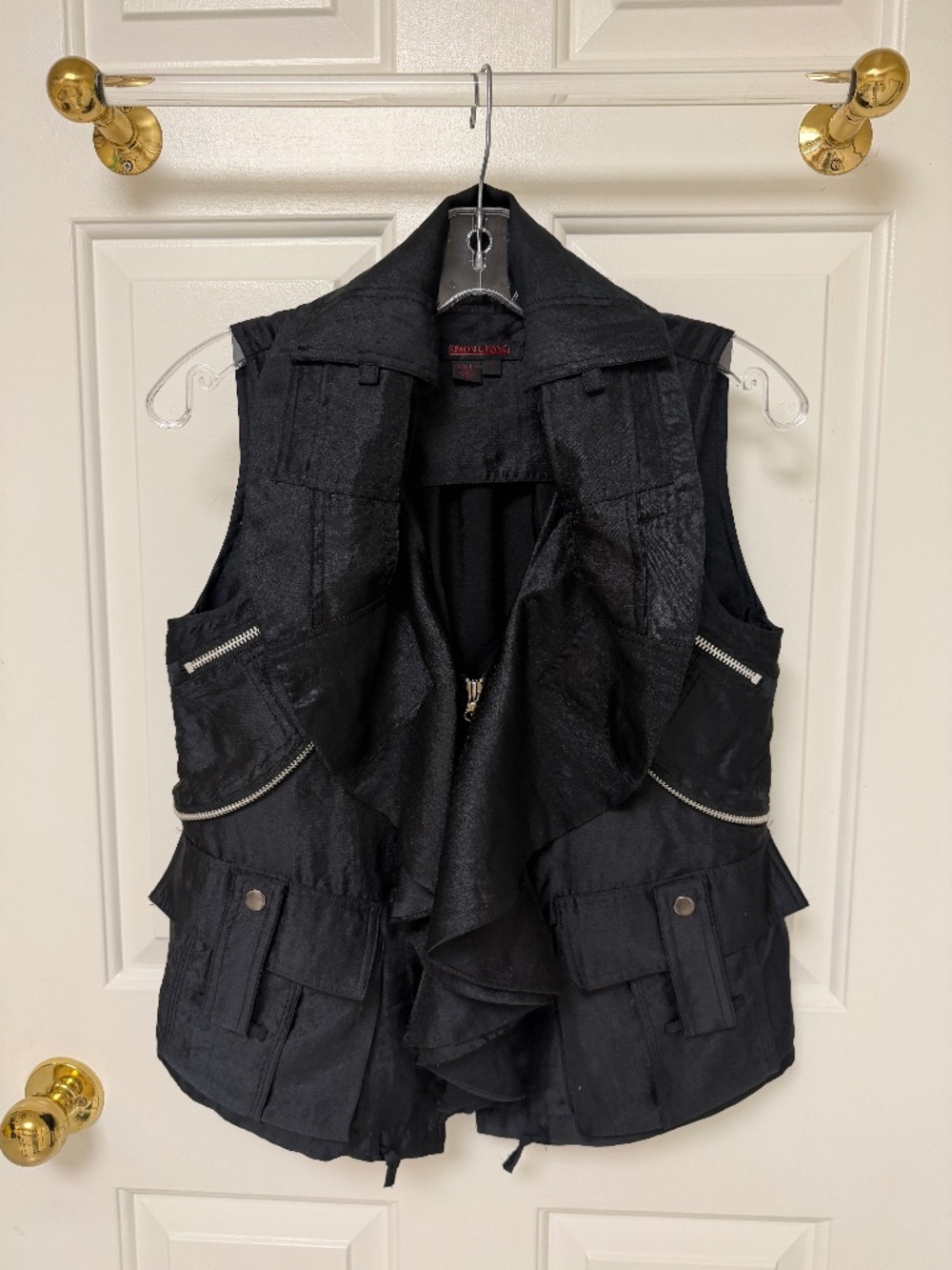 Fun Festive vest black size 4